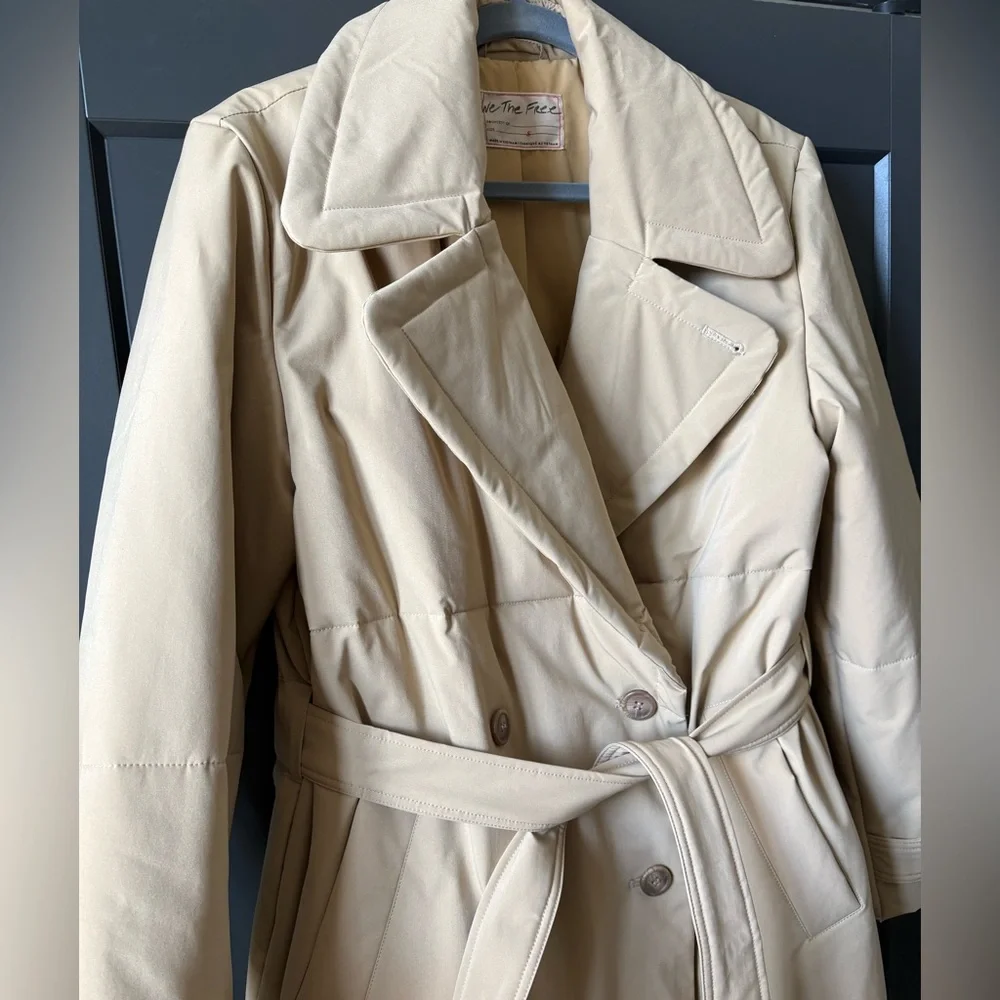 Free People City Slicker Puffer Trench - Picture 3 of 7